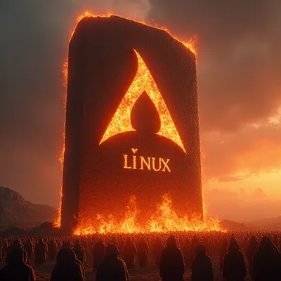 A monument to Arch Linux